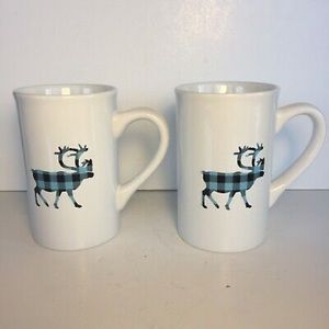 2 Caribou Coffee Mugs